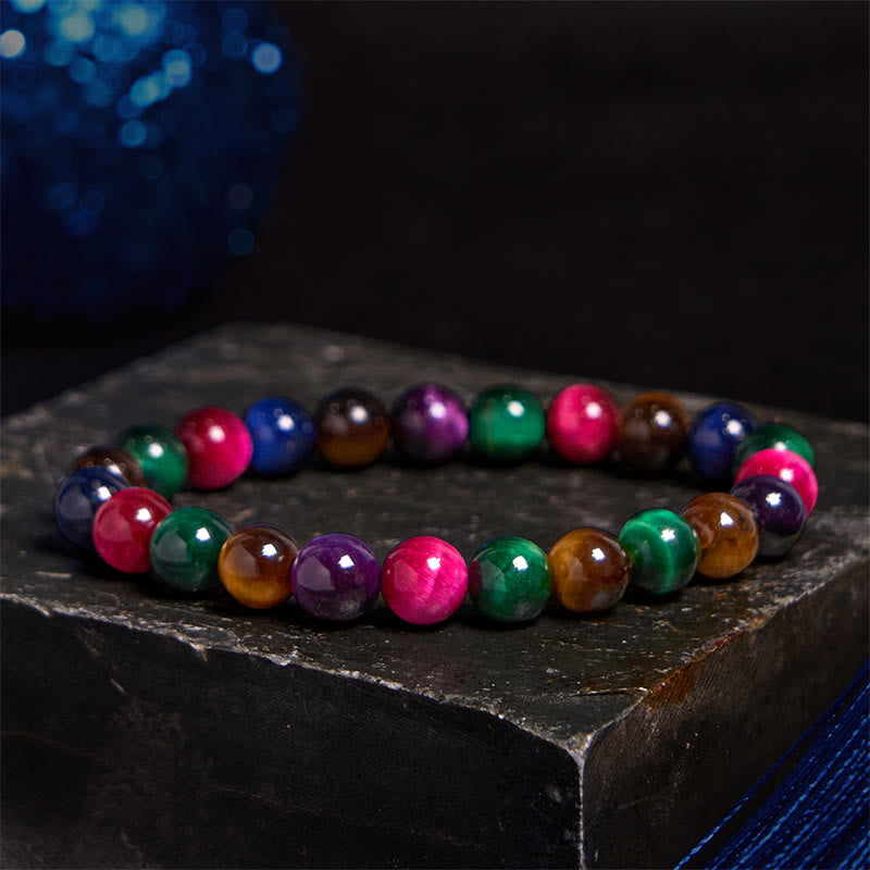 Buddha Stones各種タイガーアイ自信ブレスレット - image 70