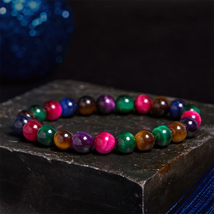 Buddha Stones各種タイガーアイ自信ブレスレット - image 70