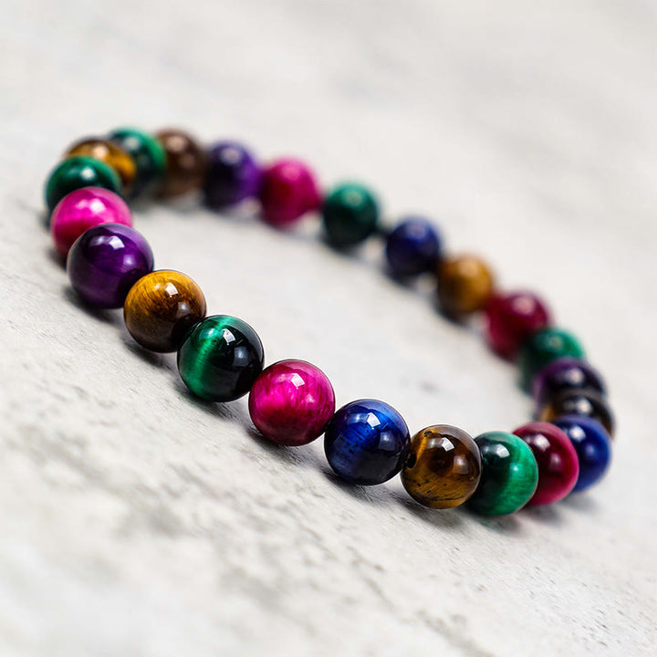 Buddha Stones各種タイガーアイ自信ブレスレット - image 68