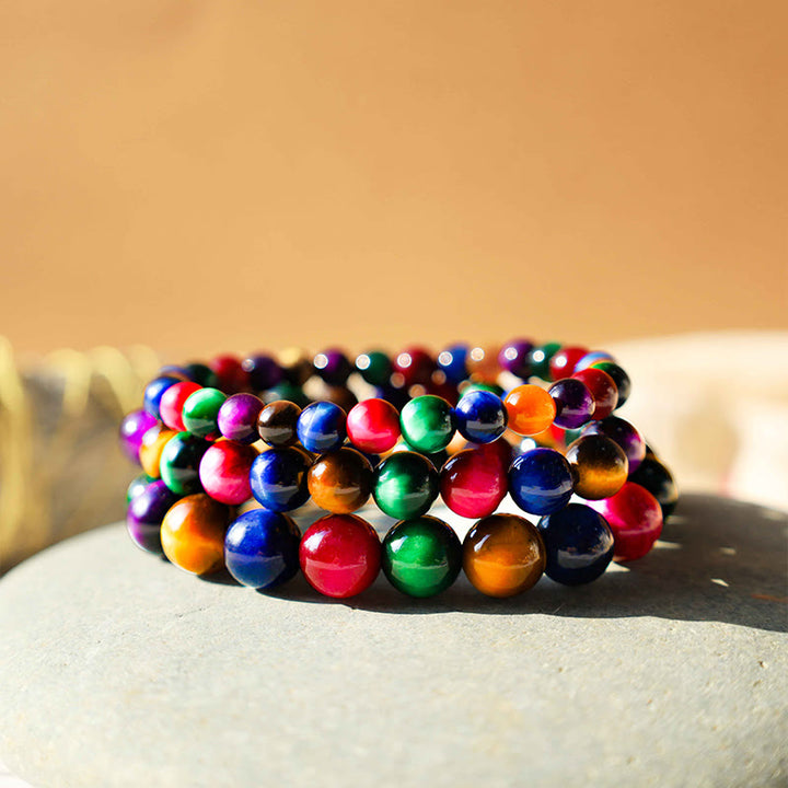 Buddha Stones各種タイガーアイ自信ブレスレット - image 79