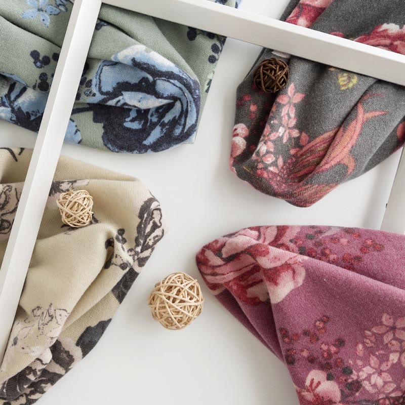 Buddha Stonesチベットショールガーデンスタイルローズフラワープリント秋冬ソフト暖かいスカーフラップ - image 13