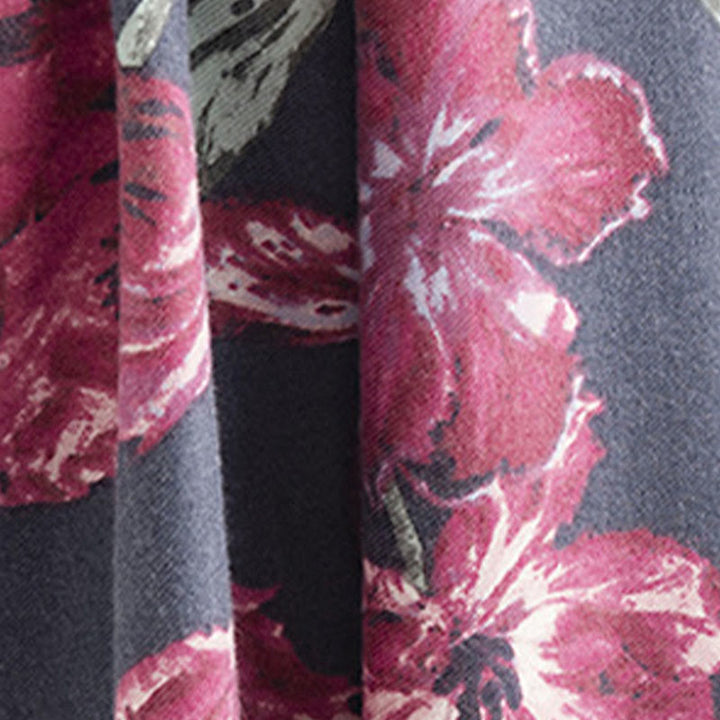 Buddha Stonesチベットショール エレガントな花柄 秋冬 ソフト 暖かい スカーフ ラップ - image 6