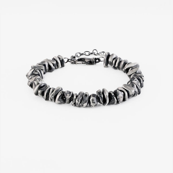 Buddha Stones999 スターリングシルバー 小銭型保護ブレスレット