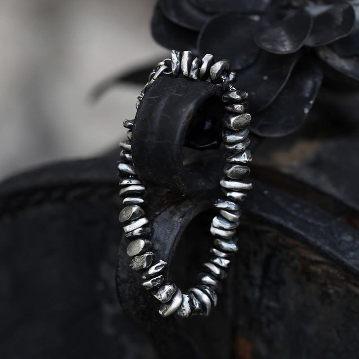 Buddha Stones999 スターリングシルバー 小銭型保護ブレスレット