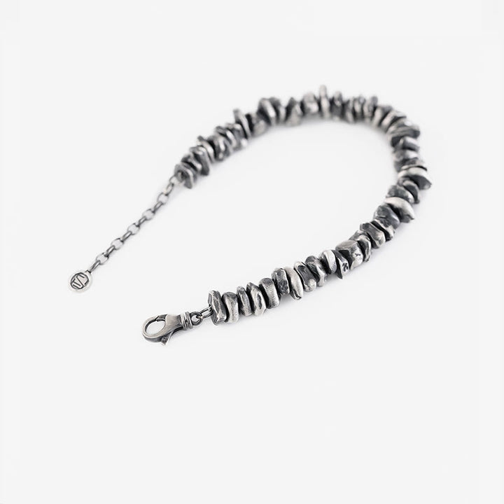 Buddha Stones999 スターリングシルバー 小銭型保護ブレスレット