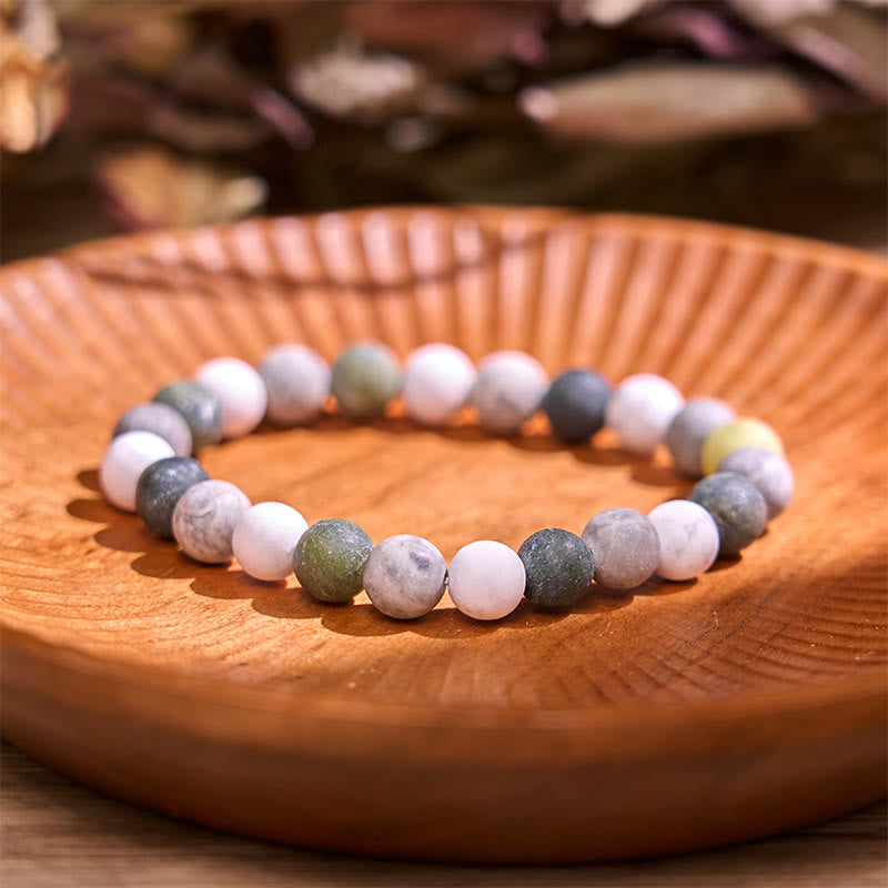 Buddha Stonesが地球に帰る ニュートラルカラーシリーズ グラウンディングバランスブレスレット