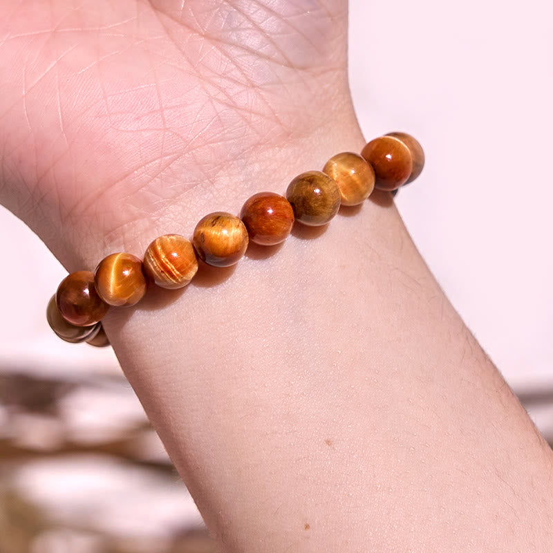 活力を高める ガーネット ブレスレット ポジティブ 勇気 開運 守護 天然石 | Buddha Stones