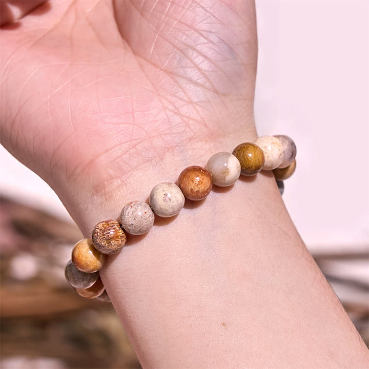 活力を高める ガーネット ブレスレット ポジティブ 勇気 開運 守護 天然石 | Buddha Stones
