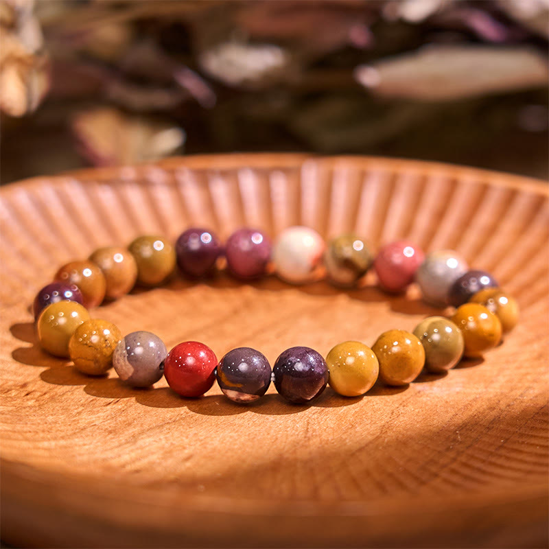 活力を高める ガーネット ブレスレット ポジティブ 勇気 開運 守護 天然石 | Buddha Stones