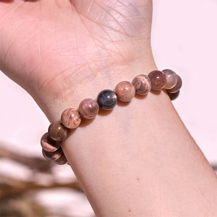 活力を高める ガーネット ブレスレット ポジティブ 勇気 開運 守護 天然石 | Buddha Stones