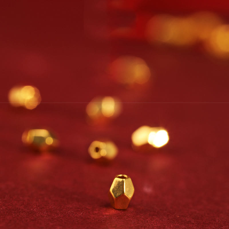 Buddha Stones999ゴールド 蛇年 手作り 幸運 強さ 編み込み ブレスレット アンクレット - image 13