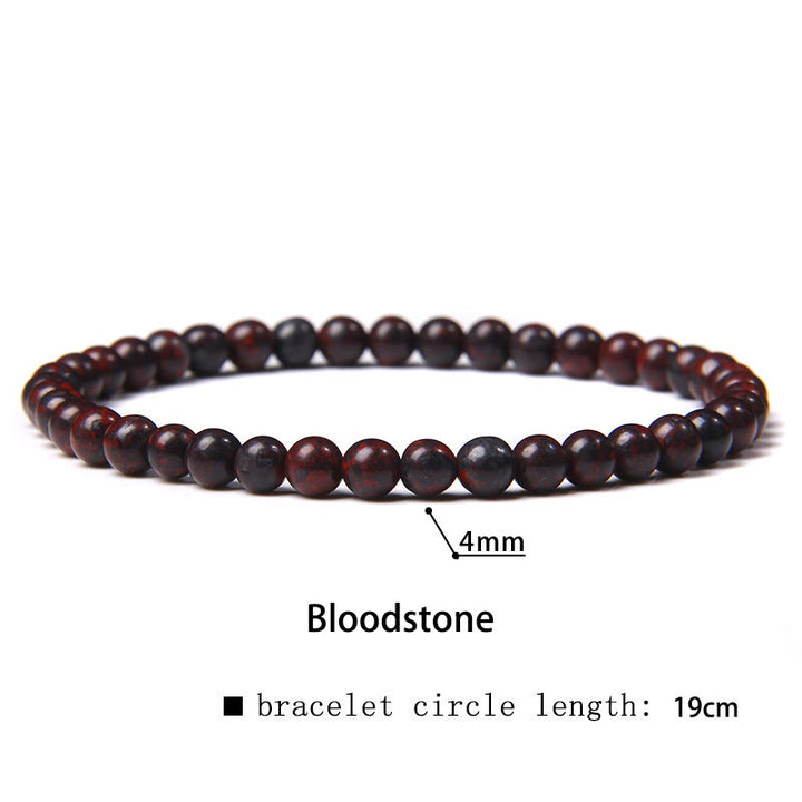Buddha Stones4mm 各種ストーン クリスタル ミニビーズ ヒーリングブレスレット