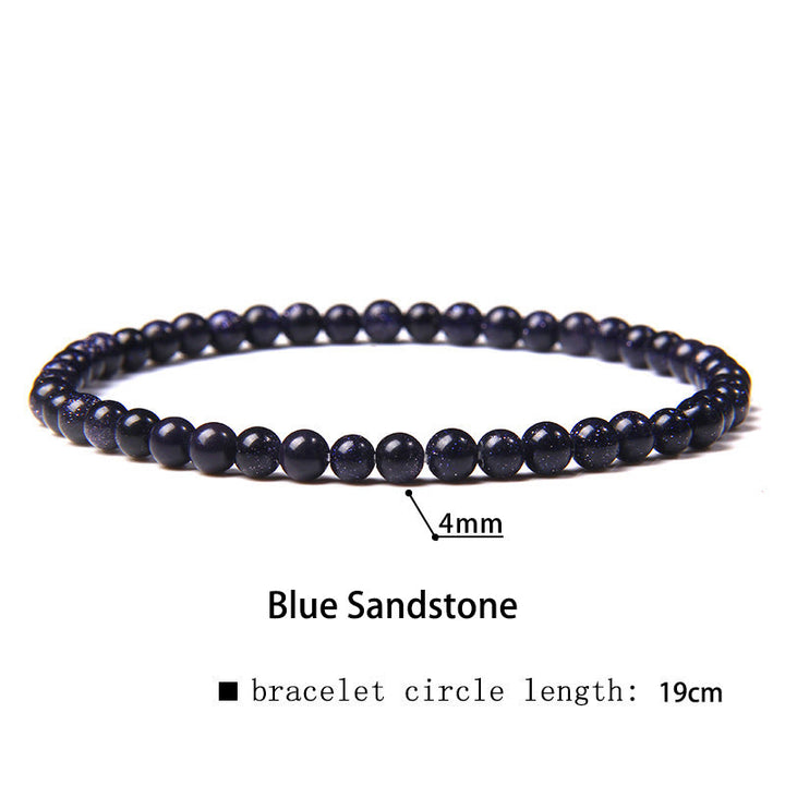 Buddha Stones4mm 各種ストーン クリスタル ミニビーズ ヒーリングブレスレット