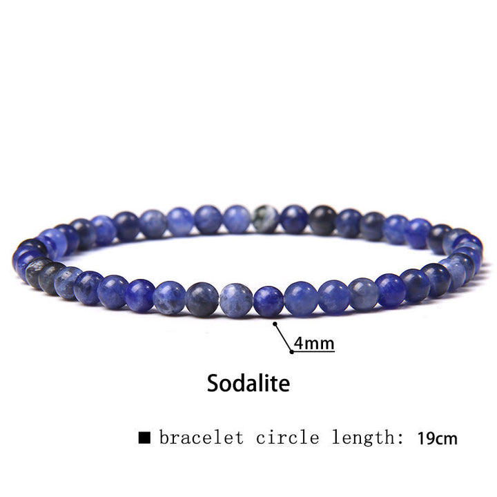Buddha Stones4mm 各種ストーン クリスタル ミニビーズ ヒーリングブレスレット