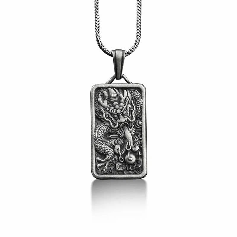 Buddha Stones純錫製 龍 成功の守護 ネックレス ペンダント - image 2