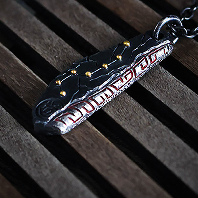 Buddha Stones999スターリングシルバー 北斗七星 バランスネックレスペンダント