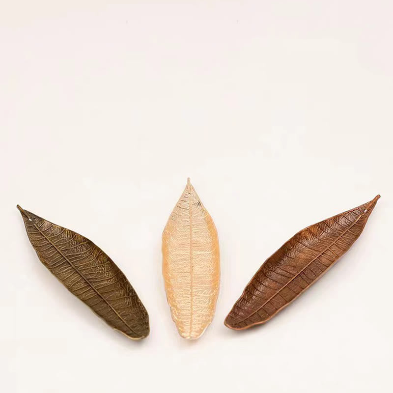 Buddha Stones合金製東洋葉癒し香炉装飾 - image 13