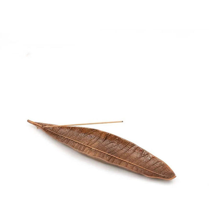 Buddha Stones合金製東洋葉癒し香炉装飾 - image 10