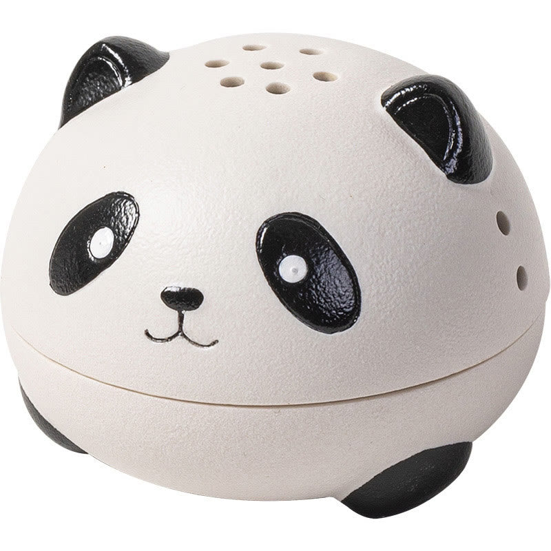 Buddha Stonesかわいいパンダ 癒し 陶器 香炉 デスク装飾