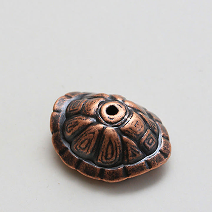Buddha Stones合金亀カタツムリ癒し香炉デスク装飾