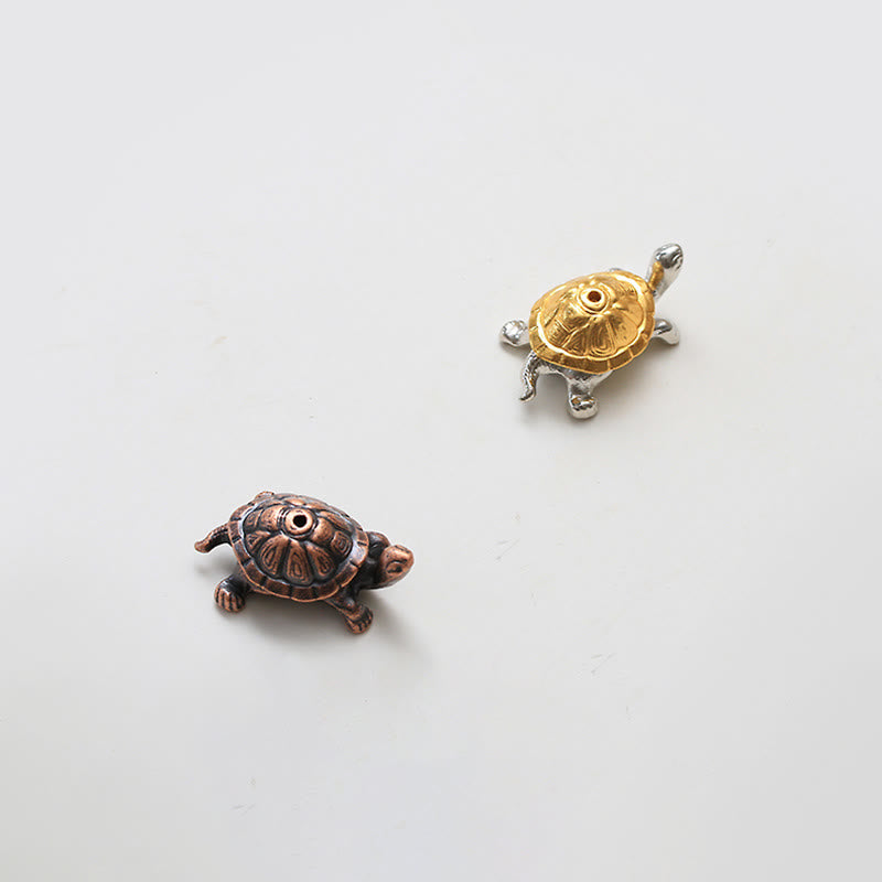 Buddha Stones合金亀カタツムリ癒し香炉デスク装飾