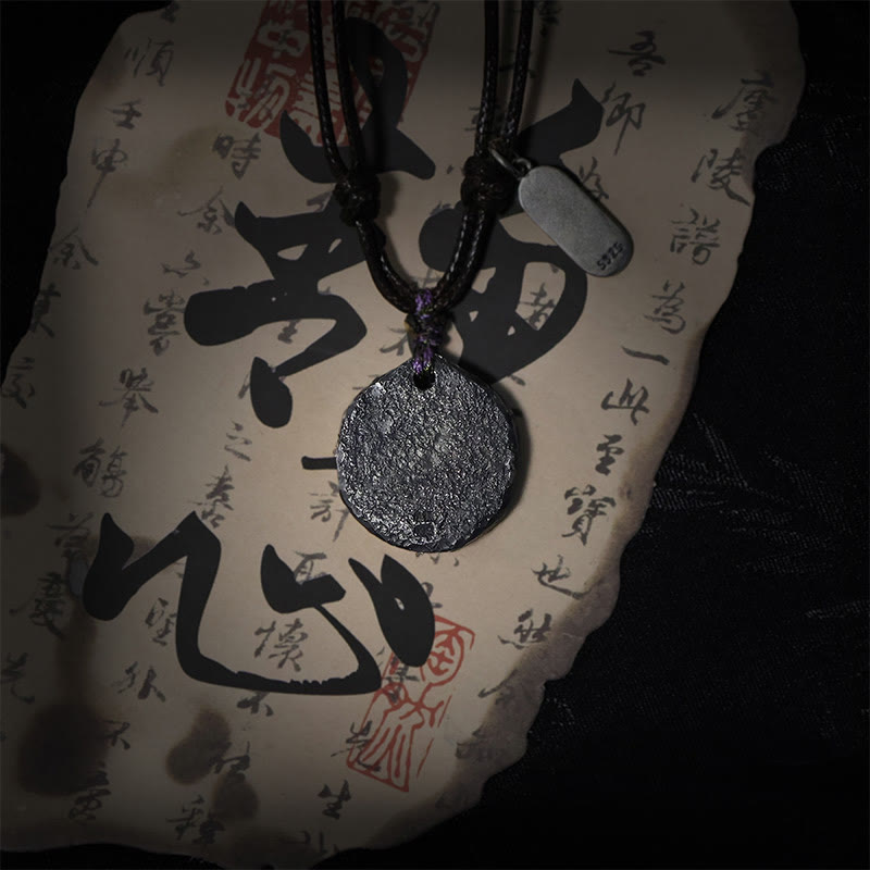 Buddha Stones 999 スターリングシルバー太極拳陰陽デザインハーモニーネックレスペンダント - image 4