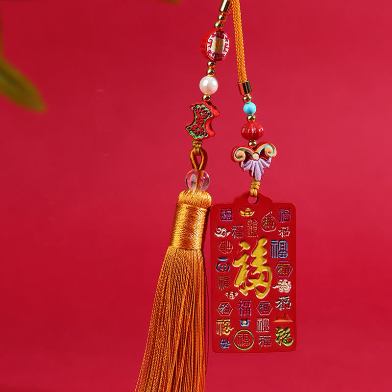 Buddha Stones天然辰砂 八卦 陰陽 風 キャラクター 祝福 車 吊り下げ 装飾