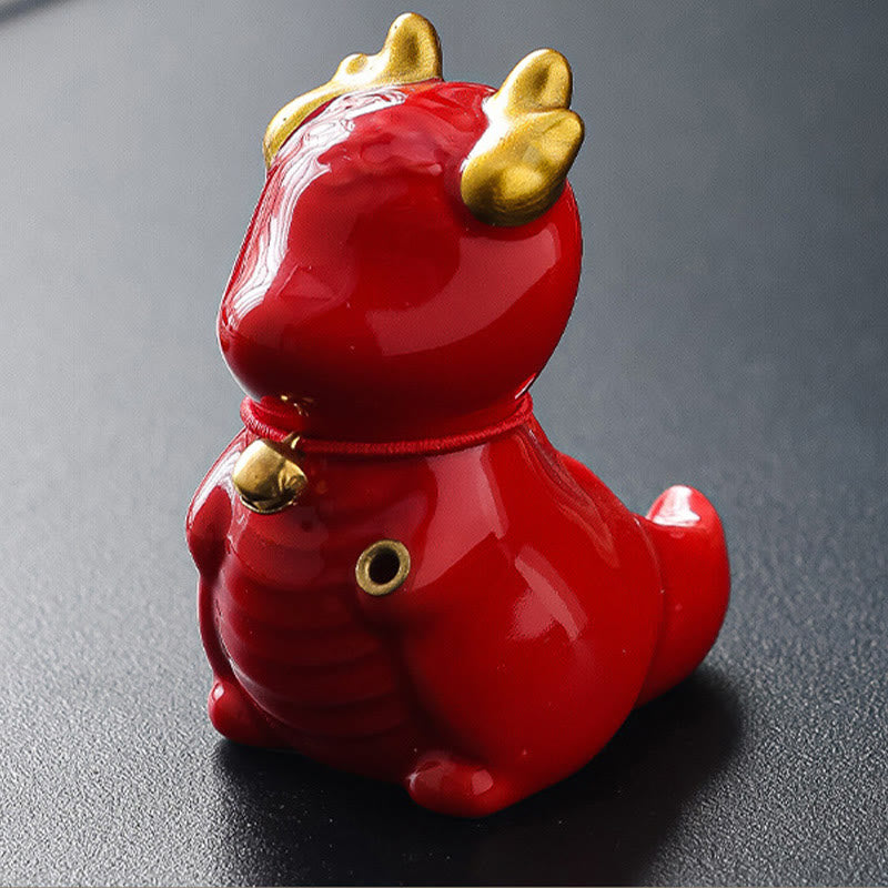 Buddha Stones龍鈴 癒し 陶器 香炉 デスク装飾