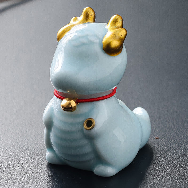 Buddha Stones龍鈴 癒し 陶器 香炉 デスク装飾