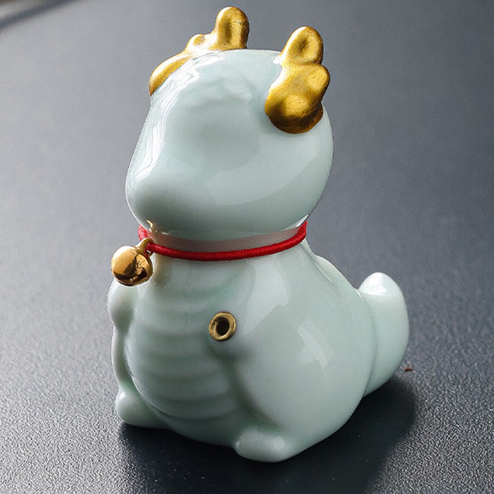 Buddha Stones龍鈴 癒し 陶器 香炉 デスク装飾