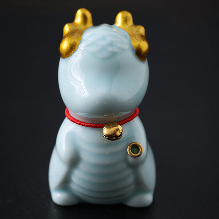 Buddha Stones龍鈴 癒し 陶器 香炉 デスク装飾