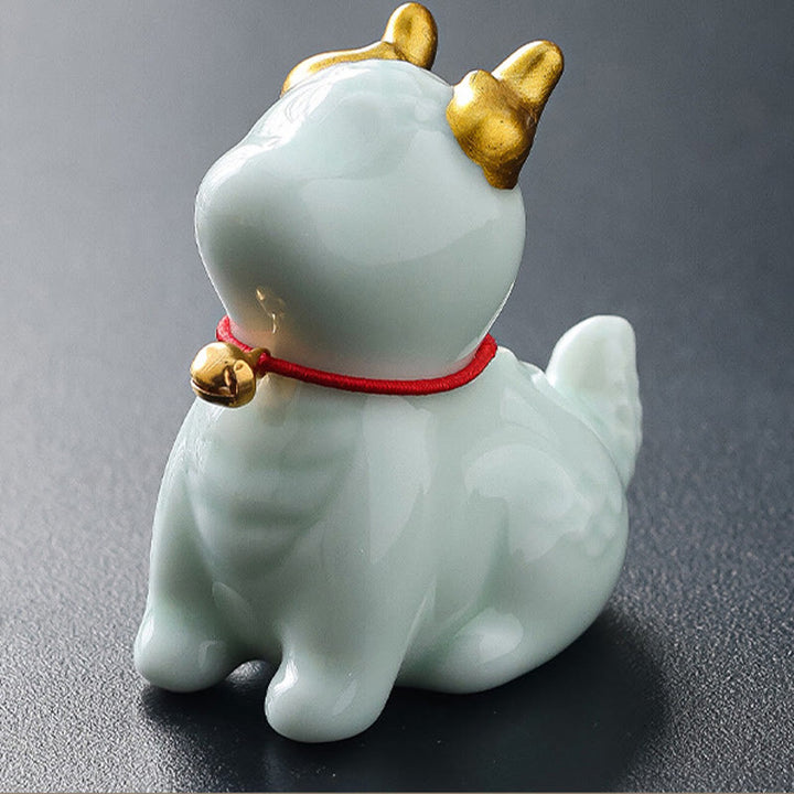 Buddha Stones龍鈴 癒し 陶器 香炉 デスク装飾