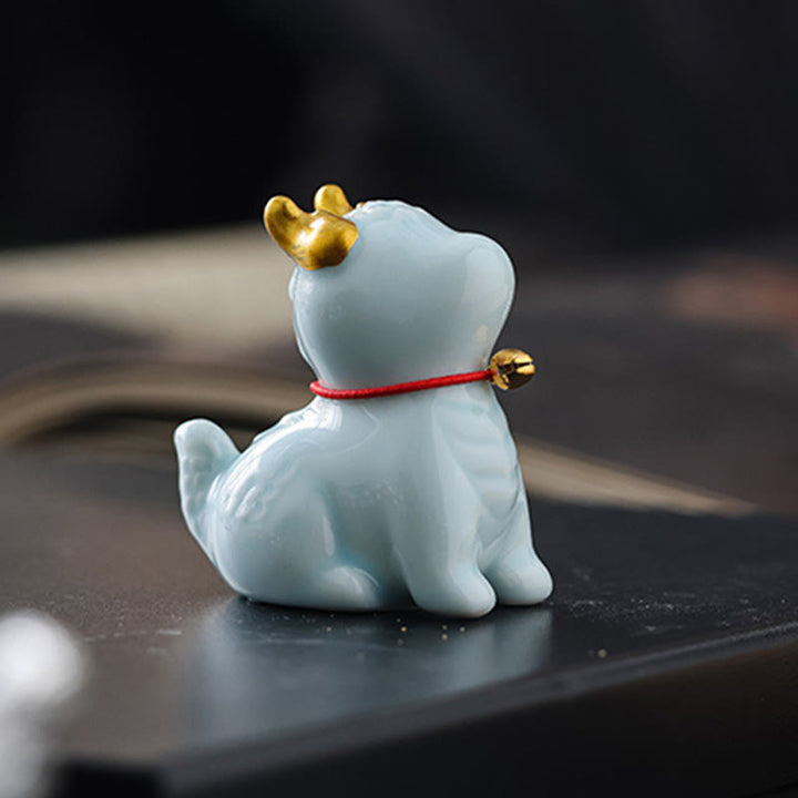 Buddha Stones龍鈴 癒し 陶器 香炉 デスク装飾