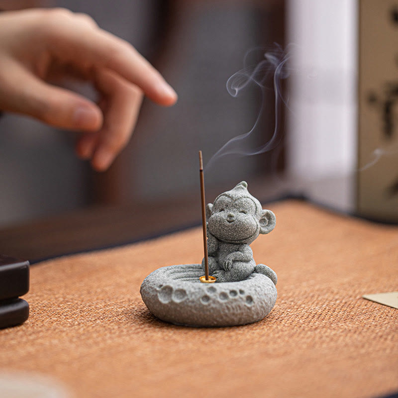 Buddha Stones十二支 癒し 香炉 デスク装飾