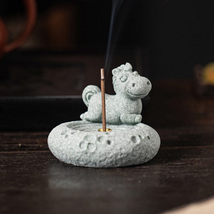 Buddha Stones十二支 癒し 香炉 デスク装飾