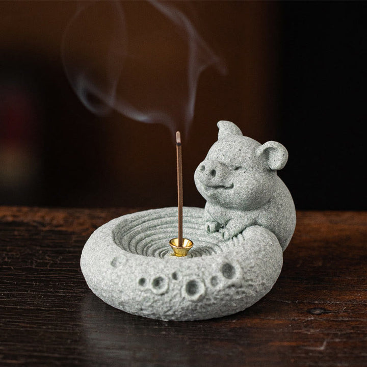 Buddha Stones十二支 癒し 香炉 デスク装飾