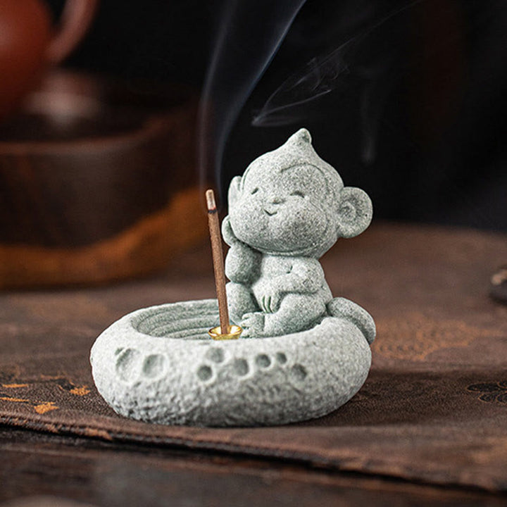 Buddha Stones十二支 癒し 香炉 デスク装飾