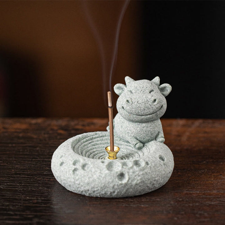 Buddha Stones十二支 癒し 香炉 デスク装飾