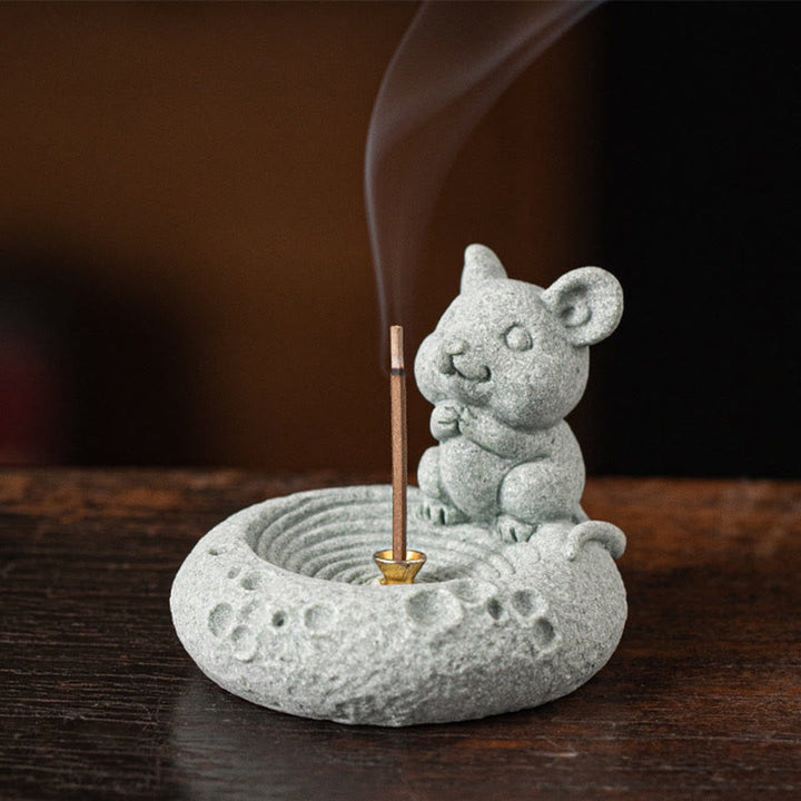 Buddha Stones十二支 癒し 香炉 デスク装飾