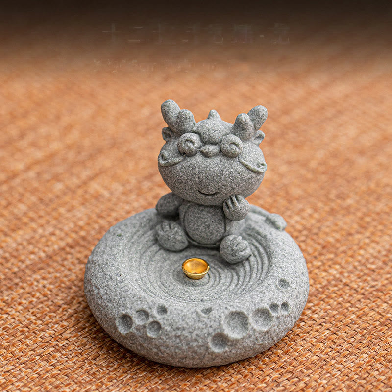 Buddha Stones十二支 癒し 香炉 デスク装飾
