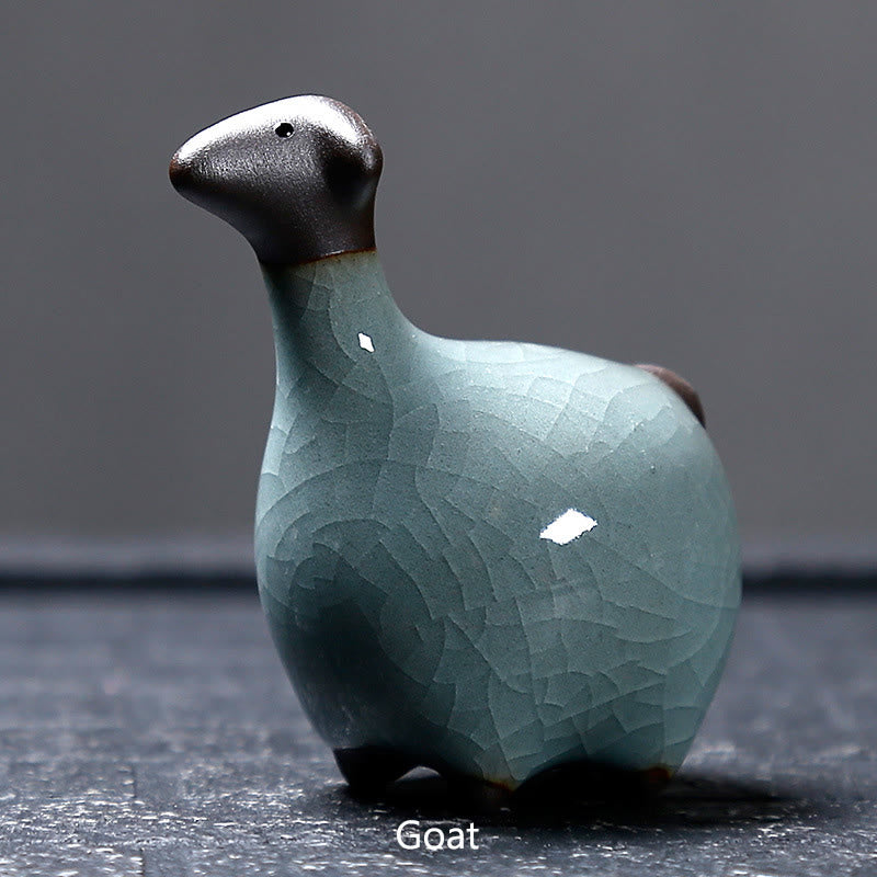 Buddha Stones十二支 陶器 ティーペット ホームデコレーション