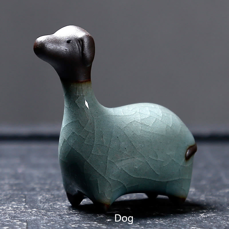 Buddha Stones十二支 陶器 ティーペット ホームデコレーション