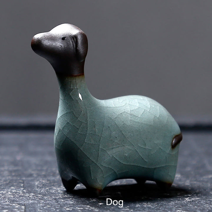 Buddha Stones十二支 陶器 ティーペット ホームデコレーション