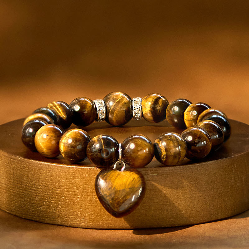 Buddha Stones各種クリスタルグリーンアベンチュリンラブハートバランスブレスレット - image 21