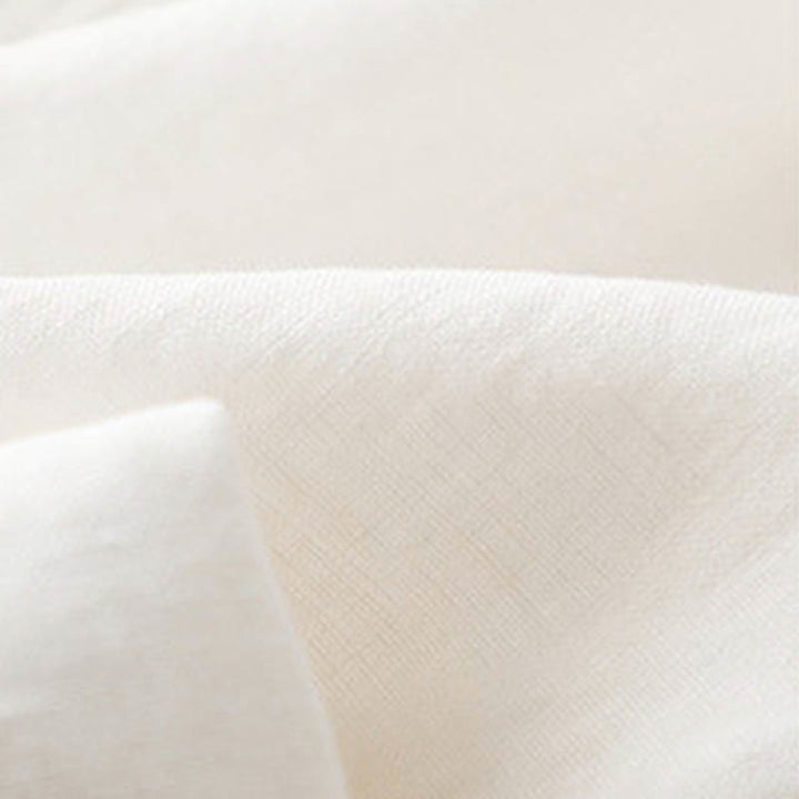 Buddha Stonesカジュアル 無地 サイドプリーツ コットンリネン レディース ワイドレッグパンツ ポケット付き - image 17