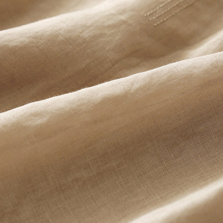 Buddha Stonesカジュアル レディース 刺繍フラワー Vネックデザイン ゆったり 半袖 コットンリネンシャツ - image 20