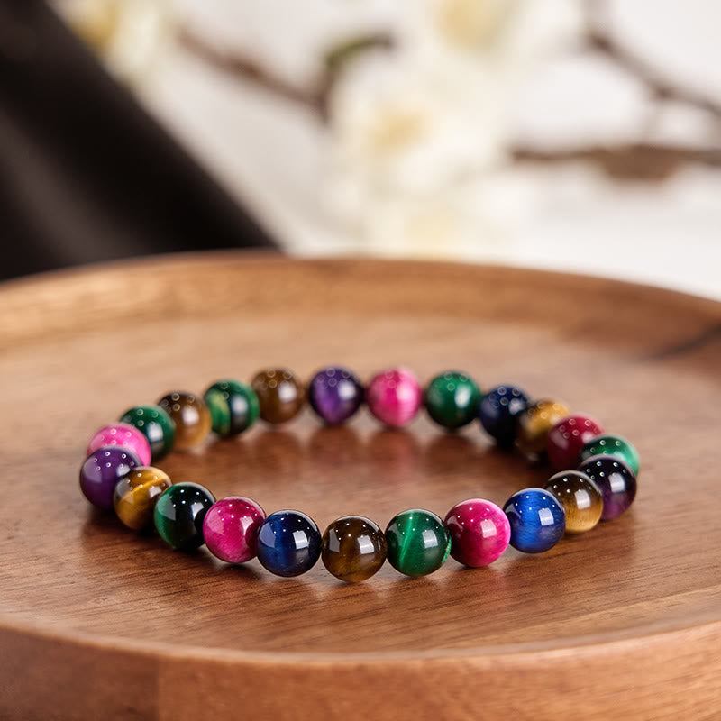 Buddha Stonesタイガーアイ 決意と勇気のブレスレット