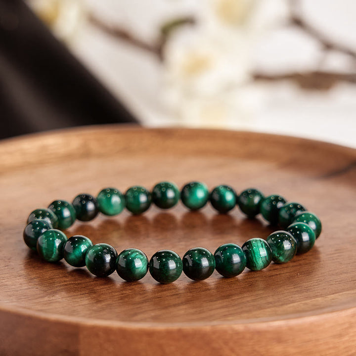 Buddha Stonesタイガーアイ成長ヒーリングエネルギーブレスレット