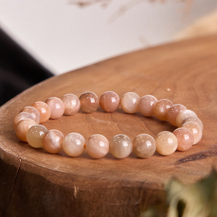 Buddha Stonesサンストーンポジティブブレスレット