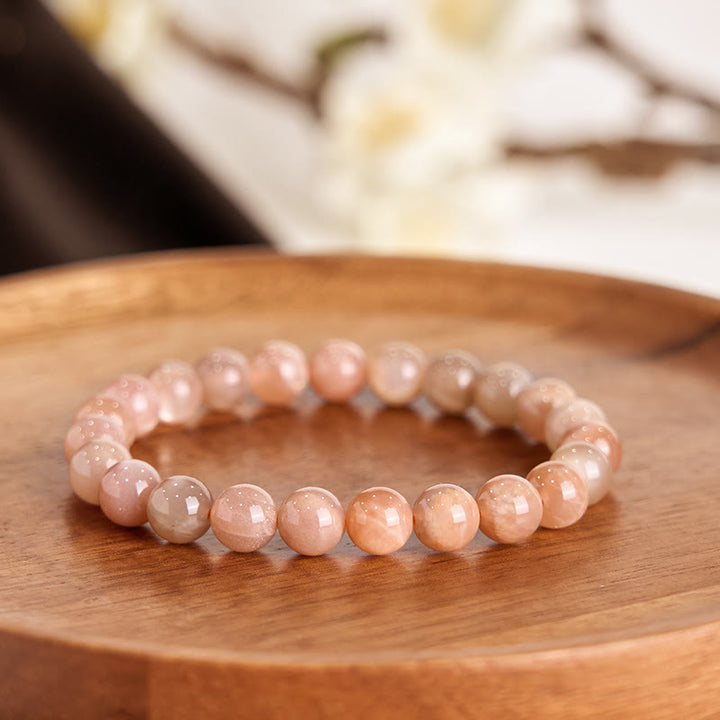 Buddha Stonesサンストーンポジティブブレスレット